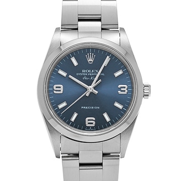ロレックス エアキング 14000M ブルー メンズ 時計 【中古】【wristwatch】