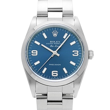ロレックス エアキング 14000M ブルー メンズ 時計 【中古】【wristwatch】