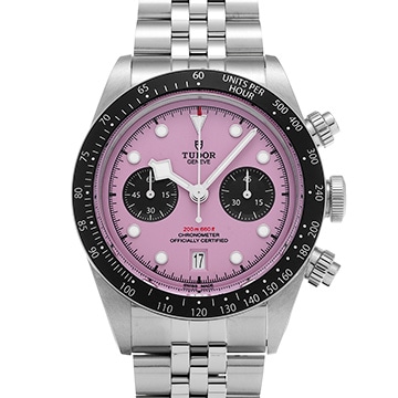 チューダー / チュードル ブラックベイ クロノ 79360N ピンク/ブラック メンズ 時計 【中古】【wristwatch】