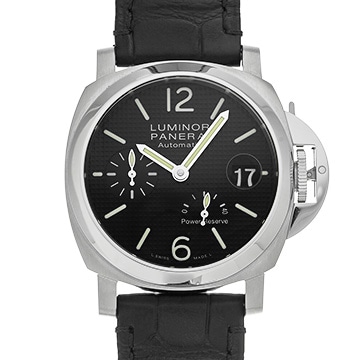 パネライ ルミノール パワーリザーブ PAM00241 ブラック メンズ 時計 【中古】【wristwatch】