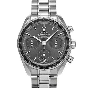 オメガ スピードマスター デイト 324.30.38.50.06.001 グレー メンズ 時計 【中古】【wristwatch】