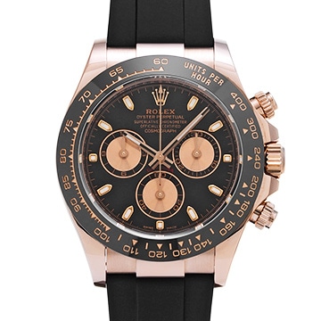 ロレックス コスモグラフ デイトナ 116515LN ブラック/ピンク メンズ 時計 【中古】【wristwatch】