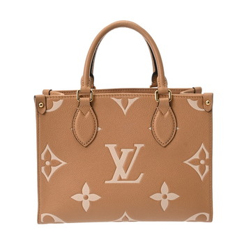 ルイ ヴィトン モノグラムアンプラント オンザゴー PM 2WAY アリゾナ M12513 レザー レディース バッグ 【中古】【bag】