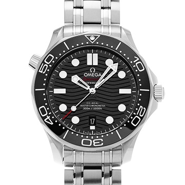 オメガ シーマスター ダイバー300 コーアクシャル マスタークロノメーター 210.30.42.20.01.001 ブラック メンズ 時計 【中古】【wristwatch】