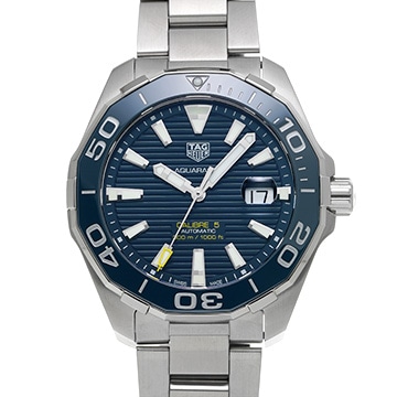 タグ ホイヤー アクアレーサー キャリバー5 WAY201B.BA0927 ブルー メンズ 時計 【中古】【wristwatch】