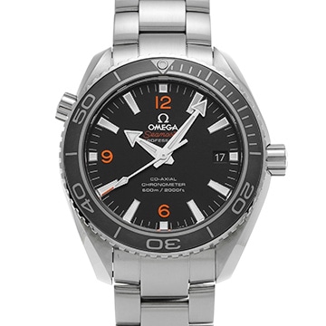 オメガ シーマスター プラネットオーシャン 600 コーアクシャル 232.30.42.21.01.003 ブラック メンズ 時計 【中古】【wristwatch】