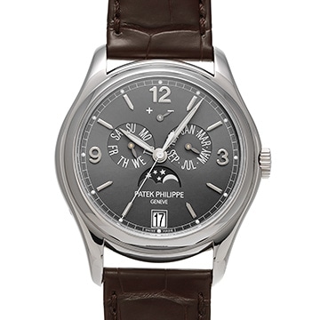 パテック フィリップ コンプリケーション アニュアルカレンダー 5146G-010 グレー メンズ 時計 【中古】【wristwatch】