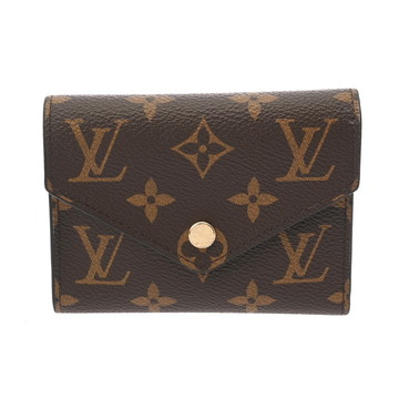 ルイ ヴィトン モノグラム ポルトフォイユヴィクトリーヌ ローズバレリーヌ M62360 モノグラムキャンバス レディース 財布 【中古】【purse】