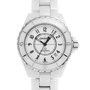 シャネル J12 38MM H0970 ホワイト メンズ 時計 【中古】【wristwatch】
