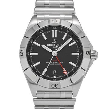 ブライトリング クロノマット オートマチック GMT 40 A32398101B1A1 ブラック メンズ 時計 【中古】【wristwatch】