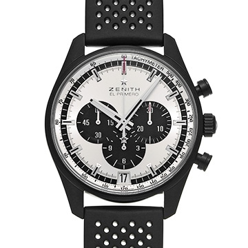 ゼニス クロノマスター エル・プリメロ 24.2041.400/01.R576 シルバー/ブラック メンズ 時計 【中古】【wristwatch】