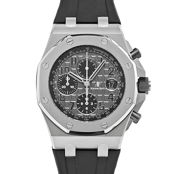 オーデマ ピゲ ロイヤルオーク オフショア クロノグラフ 26470ST.OO.A104CR.01 スレートグレー/ブラック メンズ 時計 【中古】【wristwatch】