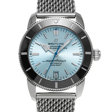 ブライトリング スーパーオーシャン ヘリテージ B20 オートマチック 42 ジャパン リミテッド AB20108A1C1S1 アイスブルー メンズ 時計 【中古】【wristwatch】