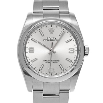 ロレックス オイスターパーペチュアル 36 116000 シルバー メンズ 時計 【中古】【wristwatch】