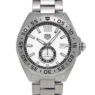 タグ ホイヤー フォーミュラ1 キャリバー6 WAZ2013.BA0842 ホワイト メンズ 時計 【中古】【wristwatch】