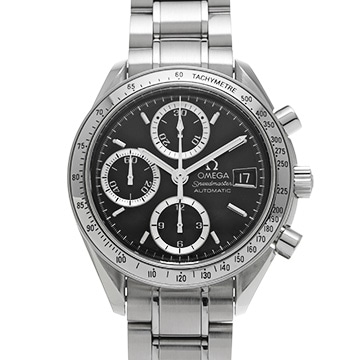オメガ スピードマスター デイト 日本限定 3513.56 ブラック メンズ 時計 【中古】【wristwatch】