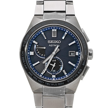 セイコー アストロン ネクスター SBXY051 ブラック メンズ 時計 【中古】【wristwatch】