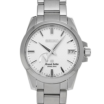 グランドセイコー ヘリテージコレクション スプリングドライブ SBGA025 シルバー メンズ 時計 【中古】【wristwatch】