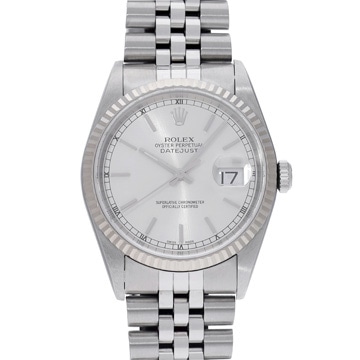 ロレックス デイトジャスト 16234 シルバー メンズ 時計 【中古】【wristwatch】
