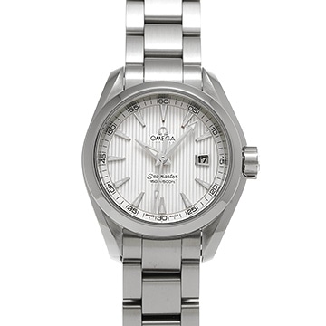 オメガ シーマスター アクアテラ クォーツ 231.10.30.61.02.001 シルバー レディース 時計 【中古】【wristwatch】
