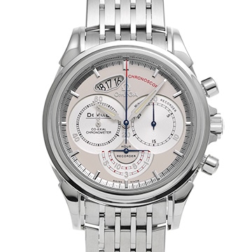 オメガ デ・ヴィル クロノスコープ コーアクシャル 4550.30 シルバー メンズ 時計 【中古】【wristwatch】