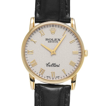 ロレックス チェリーニ 5116/8 アイボリーコンピュータ メンズ 時計 【中古】【wristwatch】