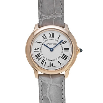 カルティエ ロンド ルイ カルティエ SM WGRN0013 シルバー レディース 時計 【中古】【wristwatch】