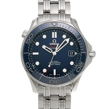 オメガ シーマスター ダイバー300 コーアクシャル 212.30.41.20.03.001 ブルー メンズ 時計 【中古】【wristwatch】