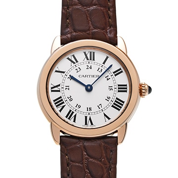 カルティエ ロンド ソロ ドゥ カルティエ SM W6701007 シルバー レディース 時計 【中古】【wristwatch】