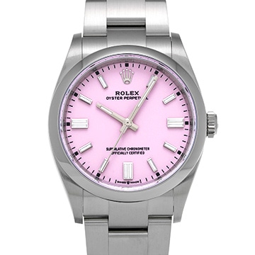 ロレックス オイスターパーペチュアル 36 126000 キャンディピンク メンズ 時計 【中古】【wristwatch】
