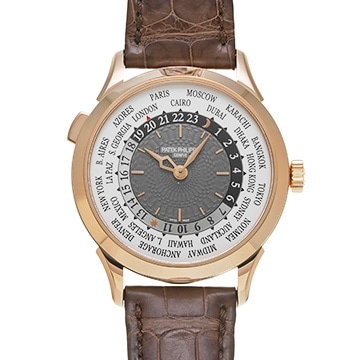 パテック フィリップ コンプリケーション ワールドタイム 5230R-001 グレー/シルバー メンズ 時計 【中古】【wristwatch】