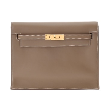 エルメス ケリー ダンス2 エトゥープ ヴォースイフト レディース バッグ 【中古】【bag】