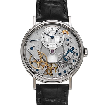 ブレゲ トラディション オートマティック 7037BB/11/9V6 シルバー/スケルトン メンズ 時計 【中古】【wristwatch】