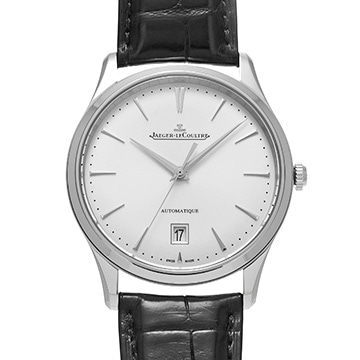 ジャガー ルクルト マスター ウルトラスリム デイト Q1238420 シルバー メンズ 時計 【中古】【wristwatch】