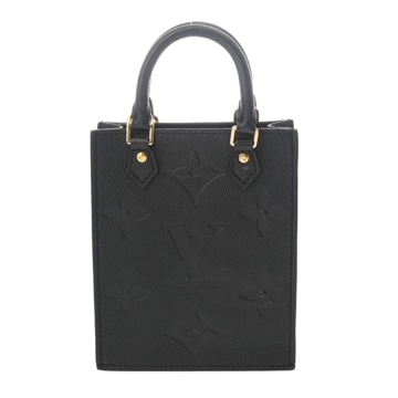 ルイ ヴィトン モノグラム プティットサックプラ ノワール M80478 モノグラムアンプラント レディース バッグ 【中古】【bag】