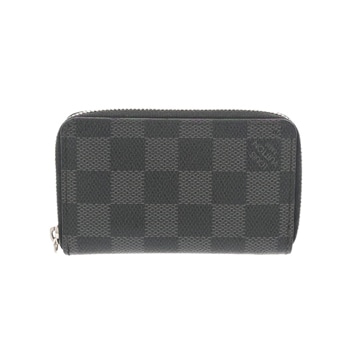 ルイ ヴィトン ダミエグラフィット ジッピ―コインパース ブラック N63076 ダミエキャンバス メンズ 財布 【中古】【purse】