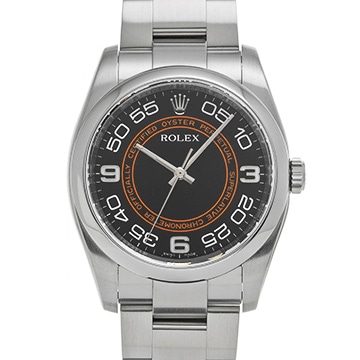 ロレックス オイスターパーペチュアル 36 116000 ブラック/コンセントリック メンズ 時計 【中古】【wristwatch】