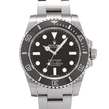 ロレックス サブマリーナ 114060 ブラック メンズ 時計 【中古】【wristwatch】