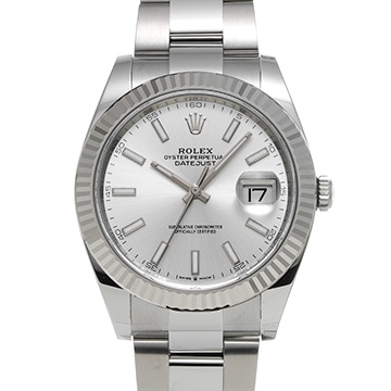 ロレックス デイトジャスト 41 126334 シルバー メンズ 時計 【新品】【wristwatch】