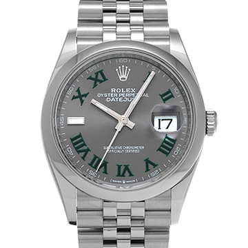 ロレックス デイトジャスト 36 126200 スレート メンズ 時計 【中古】【wristwatch】