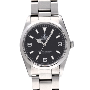 ロレックス エクスプローラー 14270 ブラック メンズ 時計 【中古】【wristwatch】