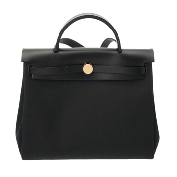 エルメス エールバッグ ジップPM ブラック トワルミリタリー/ヴァッシュハンター レディース バッグ 【未使用】【bag】