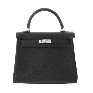エルメス ケリー25 内縫い ブラック トゴ レディース バッグ 【未使用】【bag】