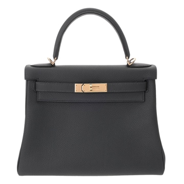 エルメス ケリー 28 内縫い 2WAY グリミスティ トゴ レディース バッグ 【中古】【bag】