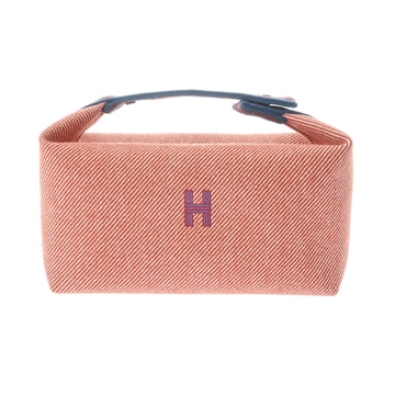 エルメス ブリッド ア ブラック GM  トメット コットン/ポリアミド レディース バッグ 【中古】【bag】