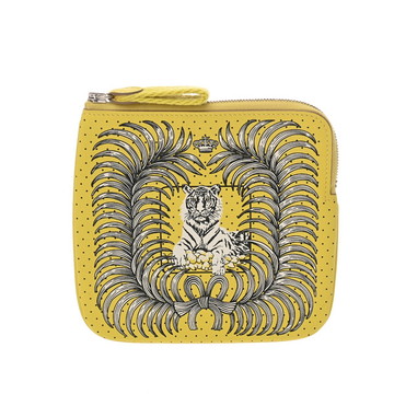 エルメス カレ ポケット TIGRE ROYAL BANDANA ライム ヴォースイフト レディース 【中古】【bag】