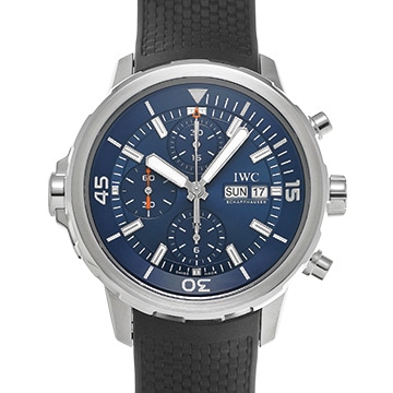 IWC アクアタイマー クロノグラフ エクスペディション ジャック=イヴ・クストー IW376805 ブルー メンズ 時計 【中古】【wristwatch】
