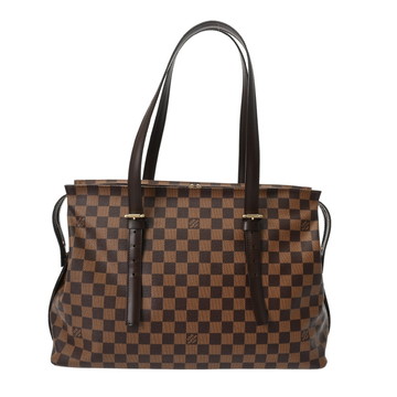 ルイ ヴィトン ダミエ チェルシー エベヌ N51119 ダミエキャンバス レディース バッグ 【中古】【bag】