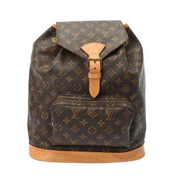 ルイ ヴィトン モノグラム モンスリ GM ブラウン M51135 モノグラムキャンバス レディース バッグ 【中古】【bag】