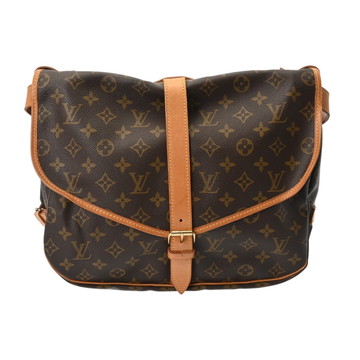 ルイ ヴィトン モノグラム ソミュール 35 ブラウン M42254 モノグラムキャンバス ユニセックス バッグ 【中古】【bag】